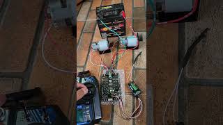 smart motor driver cytron MDDS 10A USING 2 775 DC MOTORS shorts [upl. by Akinor]