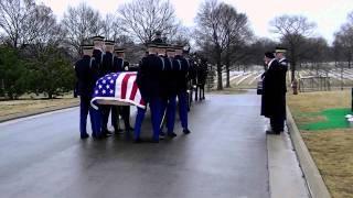 Major US Army Donald B York  Full Military Honors Funeral Arlington National Cemetery [upl. by Marybella]