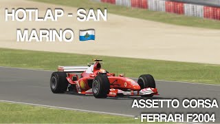 ASSETTO CORSA  IMOLA  Ferrari F2004 [upl. by Leanora466]