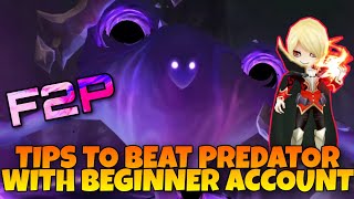 F2P BEGINNER BEAT PREDATOR SUMMONERS WAR  DARK PREDATOR IN ELLUNIA [upl. by Richardo]