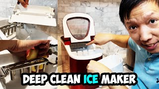 How to Disassemble Frigidaire Countertop Ice Maker to clean hard water [upl. by Airret]