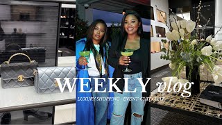 VLOG  LUXURY SHOPPING  GRWM  EVENT  NEW FRAGRANCE  CHIT CHATS  Edwigealamode [upl. by Zerline]