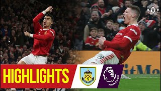 Highlights  McTominay Sancho amp Ronaldo fire Reds to victory  Manchester United 31 Burnley [upl. by Albright]