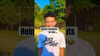 This Kid Needs A Better Helmet ASAP😂 shorts football viralvideo [upl. by Emili770]