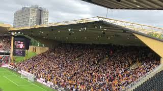 Wolves fans sing Raúl Jiménez song Sí Señor [upl. by Duval]