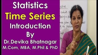 17 quotTime Seriesquot Chapter Introduction in Statistics [upl. by Sierra720]