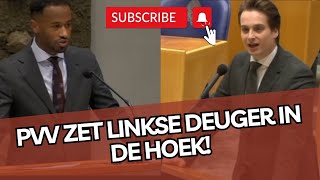 Nieuwe PVVer zet geïrriteerde linkse deugers in de HOEK [upl. by Rickey]