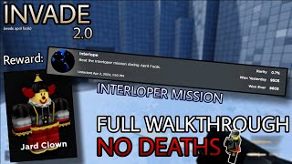 Interloper Full WalkthroughNo deaths  Roblox Evade April Fools [upl. by Cott]