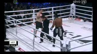 Mirko Cro Cop VS Jarrel Miller [upl. by Rebmak151]