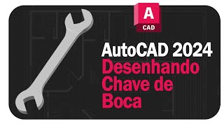 Desenhando chave de boca no AutoCAD 3D [upl. by Cila]