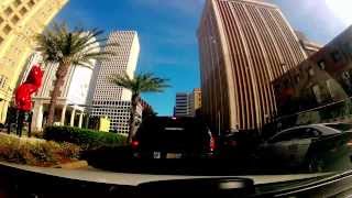 GoPro Hero 2 Baton Rouge Louisiana to New Orleans Louisiana Timelapse [upl. by Brighton]