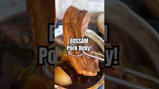 Bossam pork belly recipe  korean koreanfood porkbellyrecipe porkbelly kbbq meatlovers meat [upl. by Senn]