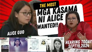 MGA INCORPORATORS NI ALICE GUO NA WANTED aliceguolatest news congresshearing [upl. by Anerahs]