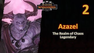 2 Azazel  WAR vs Oracles of Tzeentch  The Realm of Chaos  Legendary  No Commentary [upl. by Raffarty114]