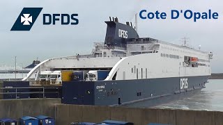 DFDS  Cote DOpale  Dover to Calais [upl. by Elletnwahs]