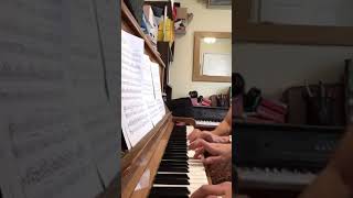 Coventry Carol  piano duet [upl. by Yelra]