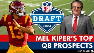 UPDATED Mel Kiper QB Rankings For 2023 NFL Draft  Top 10 QB Prospects Ft Caleb Williams Drake Maye [upl. by Buddie795]