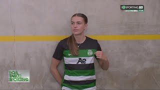 Georgia EatonCollins  Assinatura Sporting CP 12072024 [upl. by Aneerahs161]