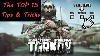 Escape from Tarkov PVP Guide with 15 Tips amp Tricks [upl. by Eanerb]