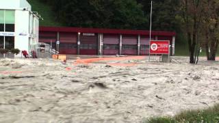 Unwetter Engelberg 101011 [upl. by Neehsar]