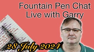 Garry Live  Fountain Pen chat  more [upl. by Korella]