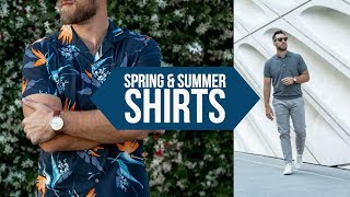 10 Casual Shirts PERFECT for Spring and Summer  Mens Style 2018  Gents Lounge [upl. by Carly]