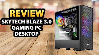 SkytechBlaze 30 Gaming PC Desktop – INTEL Core i711700F 25 GHz RTX 3060 Ti ✅ Review [upl. by Mylander]