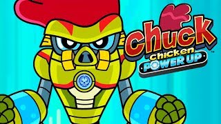 Chuck Chicken Power Up  All Episodes collection 131 Cartoon show [upl. by Ordway]