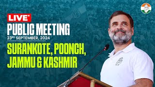 LIVE Public Meeting  Surankote Poonch Jammu amp Kashmir [upl. by Aicre]