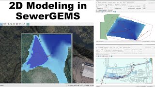 2D Modeling in OpenFlows SewerGEMS and CivilStorm [upl. by Metzgar789]