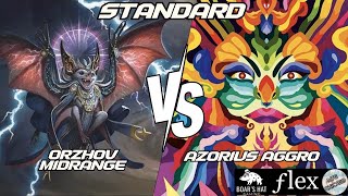 Orzhov Midrange VS Azorius Aggro MTG Standard [upl. by Eelsha979]