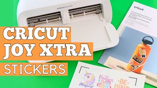 How to make Cricut Joy Xtra Stickers [upl. by Emma40]