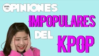 OPINIONES IMPOPULARES DEL KPOP  ZEGEL amp MEI [upl. by Anna-Diana]