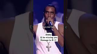 Diddy ill be missing youHomage to B I C Diddy diddychannel puffdaddy big hiphop short shorts [upl. by Mackenie739]