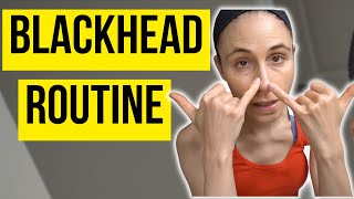 SKINCARE ROUTINE FOR BLACKHEADS DrDrayzday [upl. by Howlond]