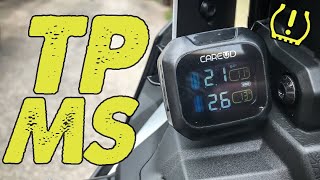 TPMS Moto⚠️ Come tengo sempre sotto controllo la pressione dei pneumatici della mia Africa Twin 1100 [upl. by Notyap]