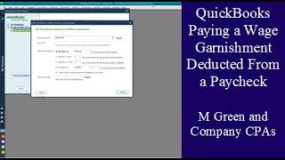 Paying The Wage Garnishment Deducted From Paycheck [upl. by Lemrahs]