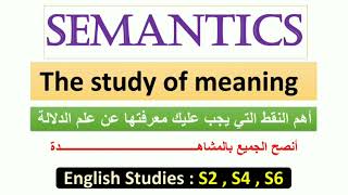 Linguistics Branches ¦ SEMANTICS  Conceptual amp associative Meaning Lexical Relations a Quiz [upl. by Leirud]