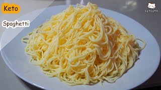 Keto Spaghetti  Egg Noodles  Molecular Gastronomy [upl. by Abbie]