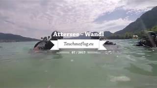 Tauchen am Wandl Autowrack Attersee [upl. by Yrgoerg256]