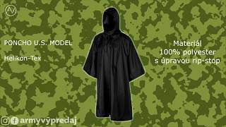 HelikonTex PONCHO US MODEL univerzálne pončo 2 v 1 celta  videopopis [upl. by Ydnak]