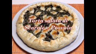 Torta Salata di Scarole e Provola Rustico Veloce e Gustoso [upl. by Arne]