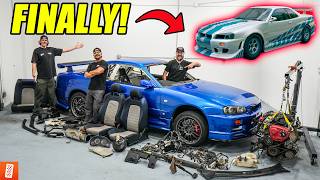 Building a Modern Day Fast amp Furious R34 Skyline [upl. by Drew418]