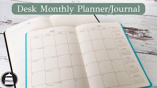 Desk Monthly PlannerJournal  Gallery Leather [upl. by Annoel]