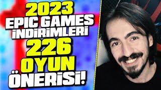 2023 EPIC GAMES YILBAŞI İNDİRİMLERİ 226 OYUN ÖNERİSİ ve 33 İNDİRİM KUPONU [upl. by Gebelein268]