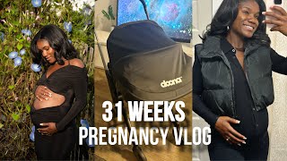 31 Weeks Pregnancy Vlog  Preparing for Baby  Maternity Leave and NESTING [upl. by Hatokad24]