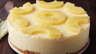 Tarta de piña sin horno [upl. by Temhem]