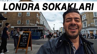 Londra Sokakları Yürüyüş Videosu  Kesintisiz 1 Ekim 2023 [upl. by Gaillard477]