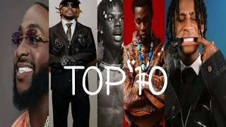 Top 10 Nigerian songs in 2023 [upl. by Belayneh]