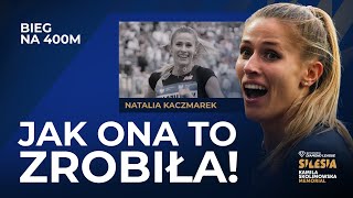 NATALIA KACZMAREK SZOKUJE na ostatniej prostej Drugi wynik w historii polskiej lekkiej atletyki [upl. by Inatirb]